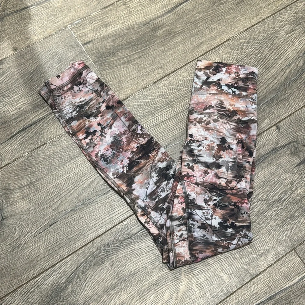 • Lululemon • Women’s Align High-Rise Pant 28" Future Utopia Multi Brown 2 - Picture 3 of 4